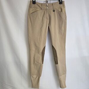 Equine Couture Coolmax Champion‎ Keen Patch Breeches, Womens Size 26